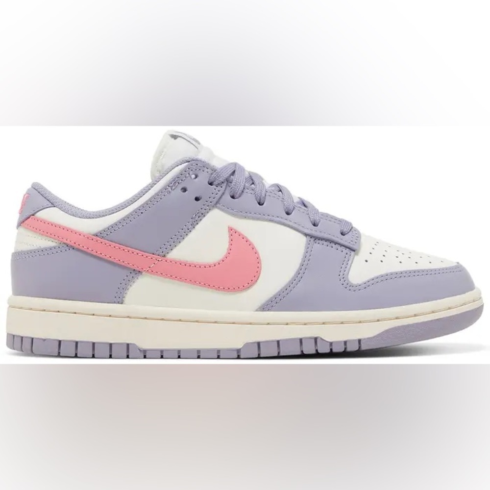 Pink + purple Nike dunks